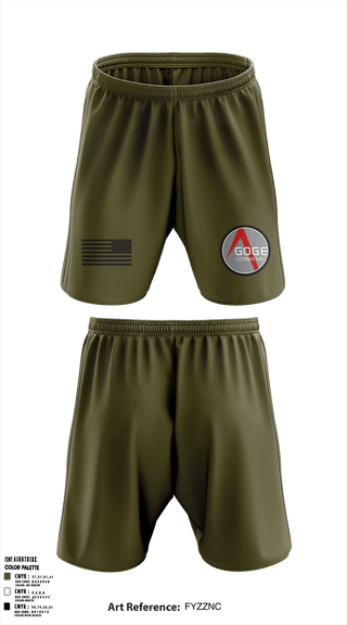 Athletic Shorts With Pockets, Agoge Combatives, , Teamtime, Team time, sublimation, custom sports apparel, team uniforms, spirit wear, spiritwear, sports uniforms, custom shirts, team store, custom team store, fundraiser sports, apparel fundraiser