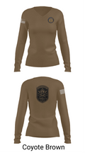 TCC-1 experimentation 62781886 Women's Long Sleeve V-neck Shirt - 16
