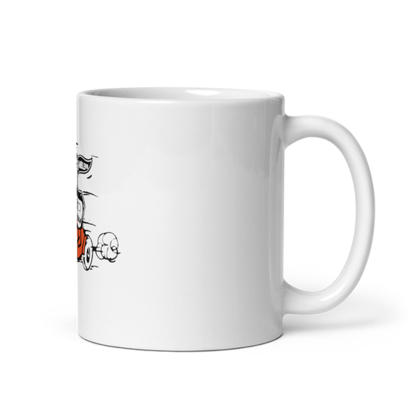 Lafayette Middle School Volleyball 34845919 White Glossy Mug - Large