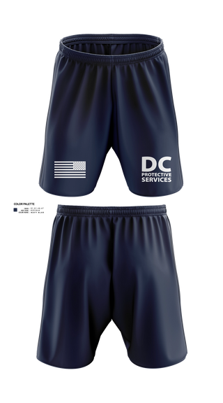 Athletic Shorts With Pockets, DC protective servicesDC protective services, Police, Teamtime, Team time, sublimation, custom sports apparel, team uniforms, spirit wear, spiritwear, sports uniforms, custom shirts, team store, custom team store, fundraiser sports, apparel fundraiser