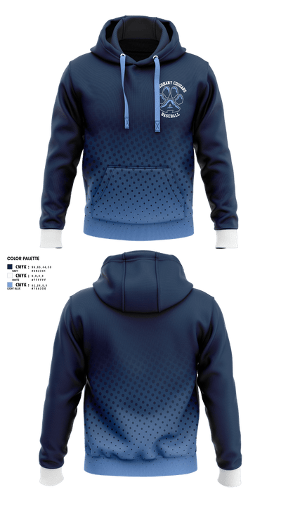 Alleghany Cougars 78146187 Hoodie - 1