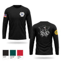 C CO 1-222 AVN REGT Long Sleeve Performance Shirt - 1