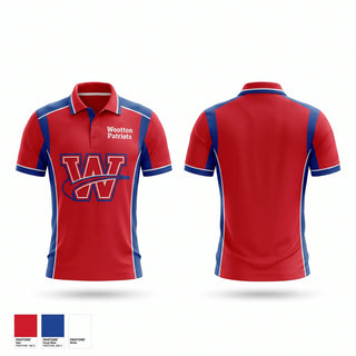 Short Sleeve Performance Polo, Wootton Patriots, Cheer, Teamtime, Team time, sublimation, custom sports apparel, team uniforms, spirit wear, spiritwear, sports uniforms, custom shirts, team store, custom team store, fundraiser sports, apparel fundraiser