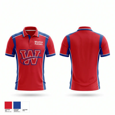 Wootton Patriots Short Sleeve Performance Polo - 1