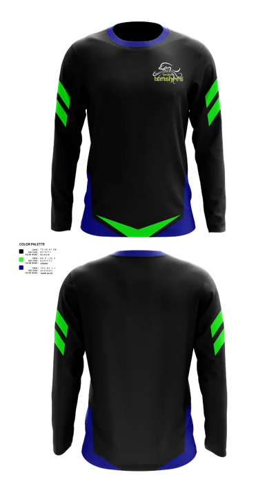 Boston Banshees 81530630 Long Sleeve Performance Shirt 21