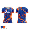 Bulls Women's Short Sleeve V-neck Shirt - 1