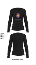 98th training div 48572159 Women's Long Sleeve V-neck Shirt - 22