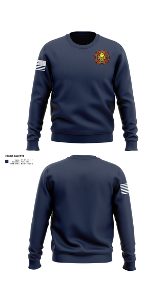 Crew Neck Sweatshirt, Prairieville Fire Department, Fire Department, Teamtime, Team time, sublimation, custom sports apparel, team uniforms, spirit wear, spiritwear, sports uniforms, custom shirts, team store, custom team store, fundraiser sports, apparel fundraiser