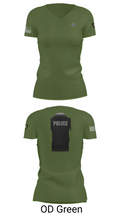 Nashville Police Department 22695418 Women's Short Sleeve V-neck Shirt - 46
