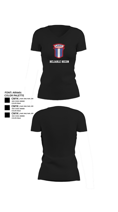 Reliable recon 23303905 Women's Short Sleeve V-neck Shirt - 24