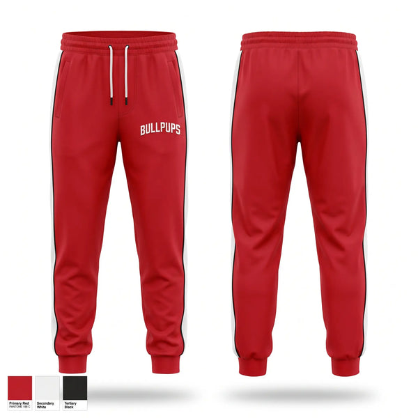 Sweatpants, Bullpups, , Teamtime, Team time, sublimation, custom sports apparel, team uniforms, spirit wear, spiritwear, sports uniforms, custom shirts, team store, custom team store, fundraiser sports, apparel fundraiser