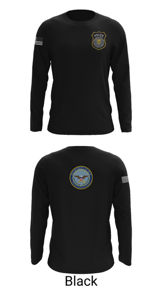 Long Sleeve Performance Shirt, DEPARTMENT OF THE ARMY CIVILIAN POLICE, Army, Teamtime, Team time, sublimation, custom sports apparel, team uniforms, spirit wear, spiritwear, sports uniforms, custom shirts, team store, custom team store, fundraiser sports, apparel fundraiser