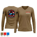 Redline Solutions LLC 10840533 Women's Long Sleeve V-neck Shirt - 1