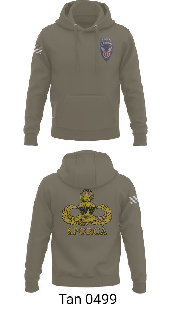 Hoodie, HHC, 725th BSB, 2/11 ABN, , Teamtime, Team time, sublimation, custom sports apparel, team uniforms, spirit wear, spiritwear, sports uniforms, custom shirts, team store, custom team store, fundraiser sports, apparel fundraiser