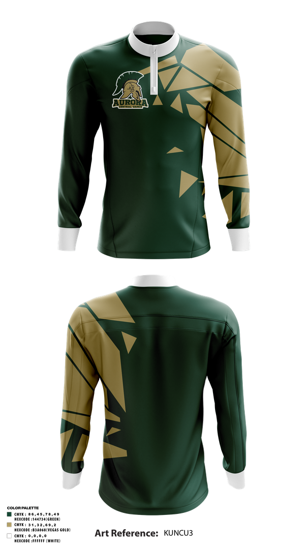 Quarter Zip Jacket, Aurora Central High School Dance, Spirit Store, Teamtime, Team time, sublimation, custom sports apparel, team uniforms, spirit wear, spiritwear, sports uniforms, custom shirts, team store, custom team store, fundraiser sports, apparel fundraiser