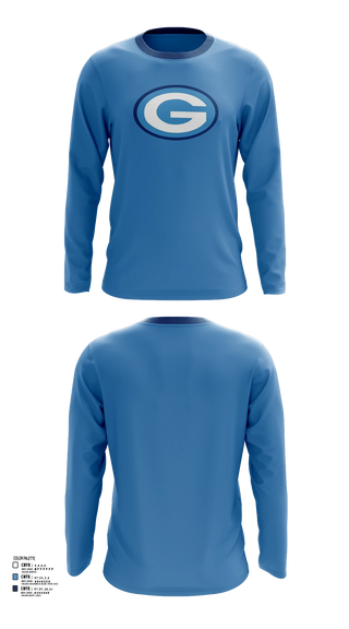 Long Sleeve Performance Shirt, Garber Dukes, Wrestling, Teamtime, Team time, sublimation, custom sports apparel, team uniforms, spirit wear, spiritwear, sports uniforms, custom shirts, team store, custom team store, fundraiser sports, apparel fundraiser