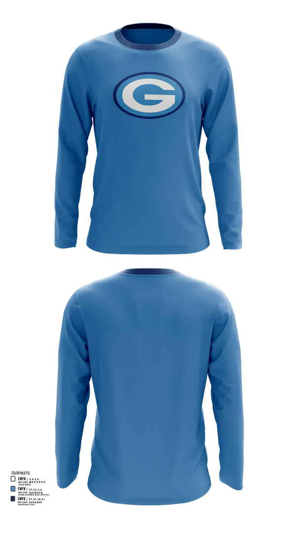 Long Sleeve Performance Shirt, Garber Dukes, Wrestling, Teamtime, Team time, sublimation, custom sports apparel, team uniforms, spirit wear, spiritwear, sports uniforms, custom shirts, team store, custom team store, fundraiser sports, apparel fundraiser