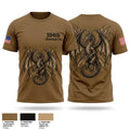 354th Chemical Co Old School Cotton Feel Shirt - 1