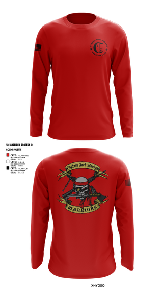 Long Sleeve Performance Shirt, 1st Battalion 2nd Marines Charlie Company, , Teamtime, Team time, sublimation, custom sports apparel, team uniforms, spirit wear, spiritwear, sports uniforms, custom shirts, team store, custom team store, fundraiser sports, apparel fundraiser