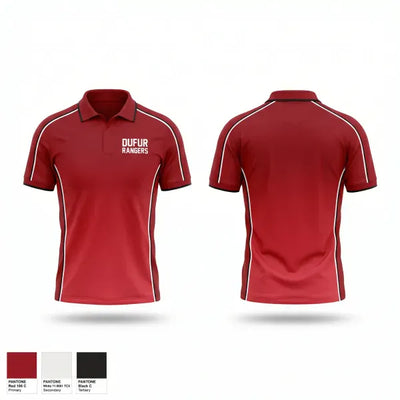 Dufur Rangers 34419692 Short Sleeve Performance Polo - 1