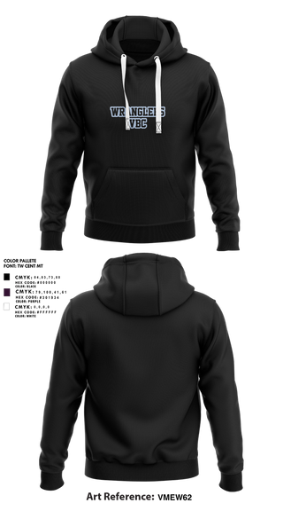 Hoodie, Wranglers VBC, Women's Volleyball, Teamtime, Team time, sublimation, custom sports apparel, team uniforms, spirit wear, spiritwear, sports uniforms, custom shirts, team store, custom team store, fundraiser sports, apparel fundraiser