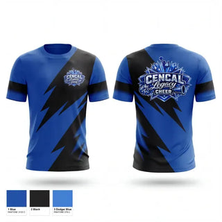 Short Sleeve Performance Shirt, CenCal, Cheer, Teamtime, Team time, sublimation, custom sports apparel, team uniforms, spirit wear, spiritwear, sports uniforms, custom shirts, team store, custom team store, fundraiser sports, apparel fundraiser