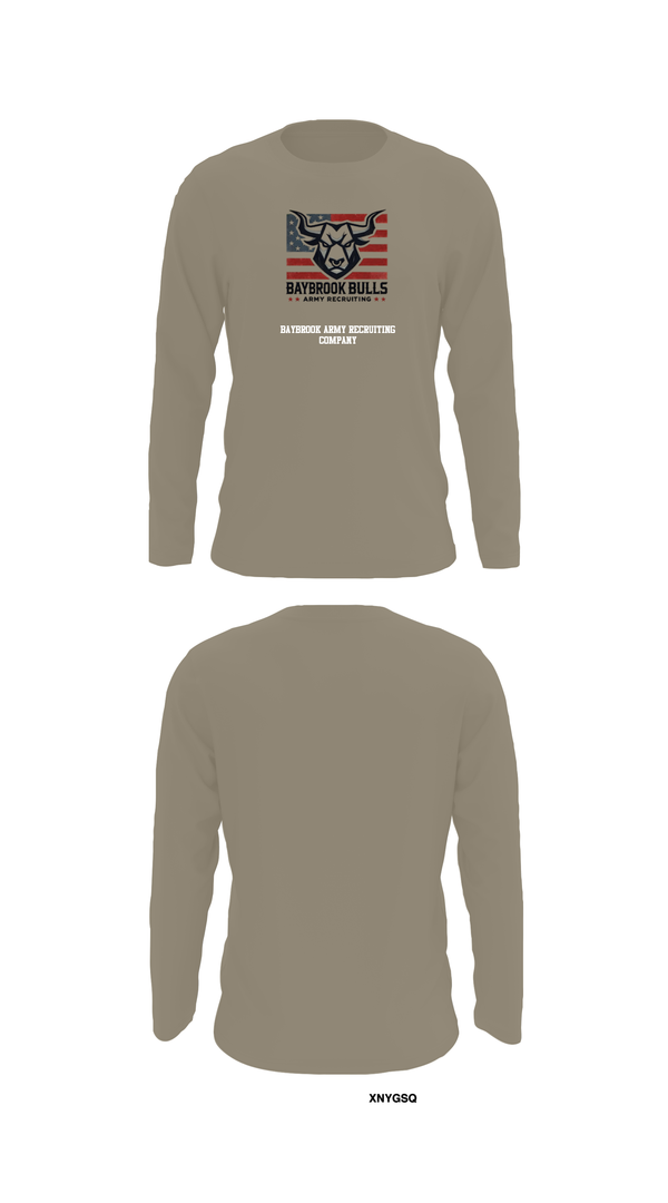 Long Sleeve Performance Shirt, Baybrook Army Recruiting Company, , Teamtime, Team time, sublimation, custom sports apparel, team uniforms, spirit wear, spiritwear, sports uniforms, custom shirts, team store, custom team store, fundraiser sports, apparel fundraiser