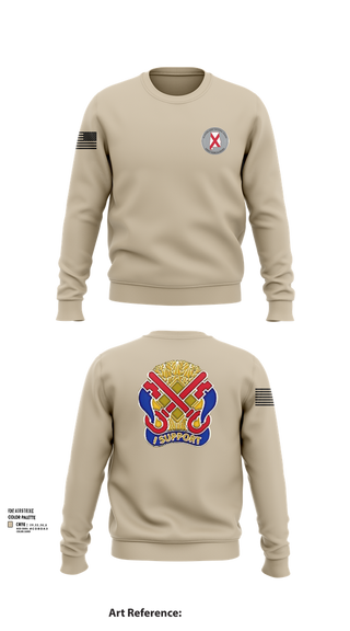 Crew Neck Sweatshirt, 122nd Special Troop Command, , Teamtime, Team time, sublimation, custom sports apparel, team uniforms, spirit wear, spiritwear, sports uniforms, custom shirts, team store, custom team store, fundraiser sports, apparel fundraiser