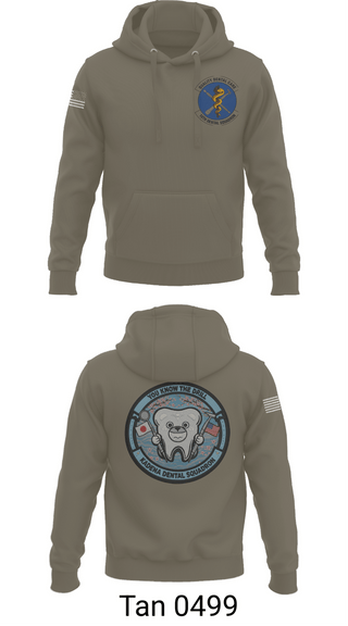 Hoodie, Kadena Dental Squadron, Air Force, Teamtime, Team time, sublimation, custom sports apparel, team uniforms, spirit wear, spiritwear, sports uniforms, custom shirts, team store, custom team store, fundraiser sports, apparel fundraiser