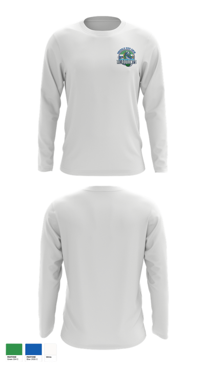 Emerald High Swim Aeroaunts 14114114 Long Sleeve Performance Shirt 3