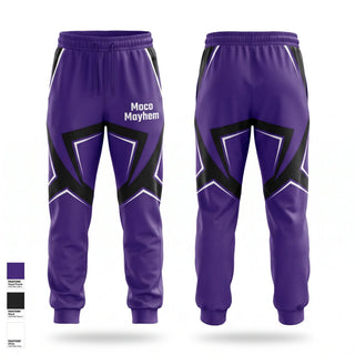 Sweatpants, Moco Mayhem, Softball, Teamtime, Team time, sublimation, custom sports apparel, team uniforms, spirit wear, spiritwear, sports uniforms, custom shirts, team store, custom team store, fundraiser sports, apparel fundraiser