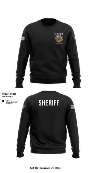 Crew Neck Sweatshirt, Sheriff Transportation, , Teamtime, Team time, sublimation, custom sports apparel, team uniforms, spirit wear, spiritwear, sports uniforms, custom shirts, team store, custom team store, fundraiser sports, apparel fundraiser