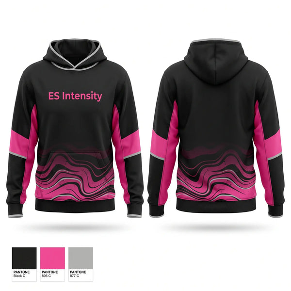 Hoodie, ES Intensity, Cheer, Teamtime, Team time, sublimation, custom sports apparel, team uniforms, spirit wear, spiritwear, sports uniforms, custom shirts, team store, custom team store, fundraiser sports, apparel fundraiser