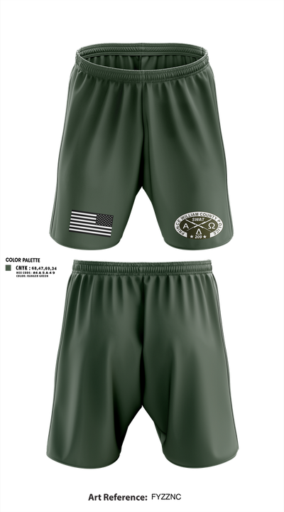 Prince William SWAT 76552419 Athletic Shorts With Pockets - 2