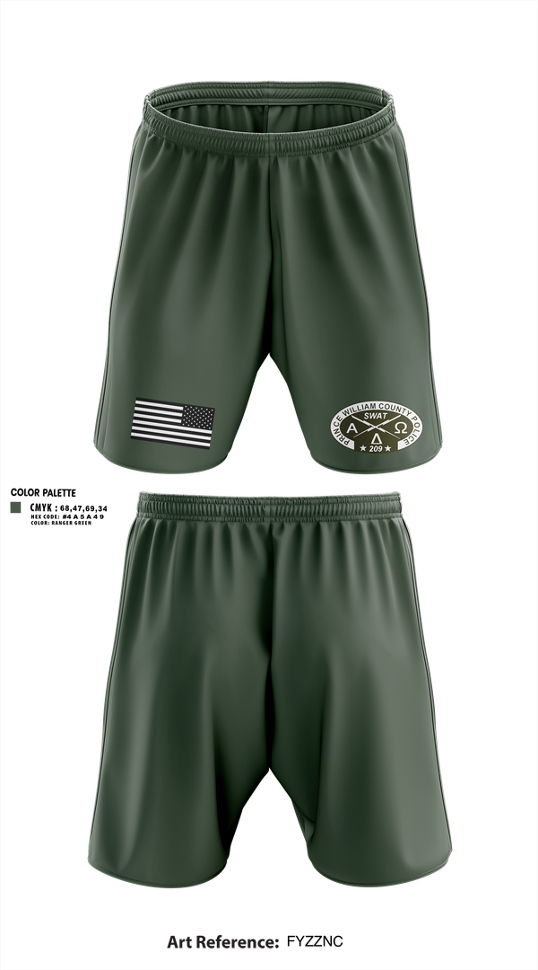 Athletic Shorts With Pockets, Prince William SWAT, , Teamtime, Team time, sublimation, custom sports apparel, team uniforms, spirit wear, spiritwear, sports uniforms, custom shirts, team store, custom team store, fundraiser sports, apparel fundraiser