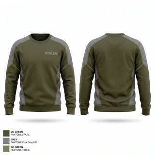 Crew Neck Sweatshirt, Howlers, Baseball, Teamtime, Team time, sublimation, custom sports apparel, team uniforms, spirit wear, spiritwear, sports uniforms, custom shirts, team store, custom team store, fundraiser sports, apparel fundraiser