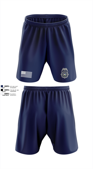 Athletic Shorts With Pockets, Colorado Springs Police Department, Police, Teamtime, Team time, sublimation, custom sports apparel, team uniforms, spirit wear, spiritwear, sports uniforms, custom shirts, team store, custom team store, fundraiser sports, apparel fundraiser