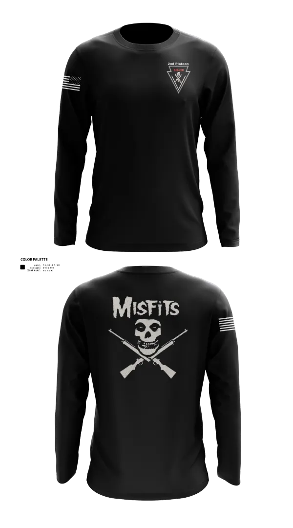 Long Sleeve Performance Shirt, 2/11 killer troop, Army, Teamtime, Team time, sublimation, custom sports apparel, team uniforms, spirit wear, spiritwear, sports uniforms, custom shirts, team store, custom team store, fundraiser sports, apparel fundraiser