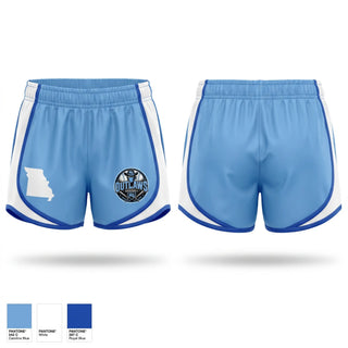 Womens Shorts, Munford Outlaws, Baseball, Teamtime, Team time, sublimation, custom sports apparel, team uniforms, spirit wear, spiritwear, sports uniforms, custom shirts, team store, custom team store, fundraiser sports, apparel fundraiser