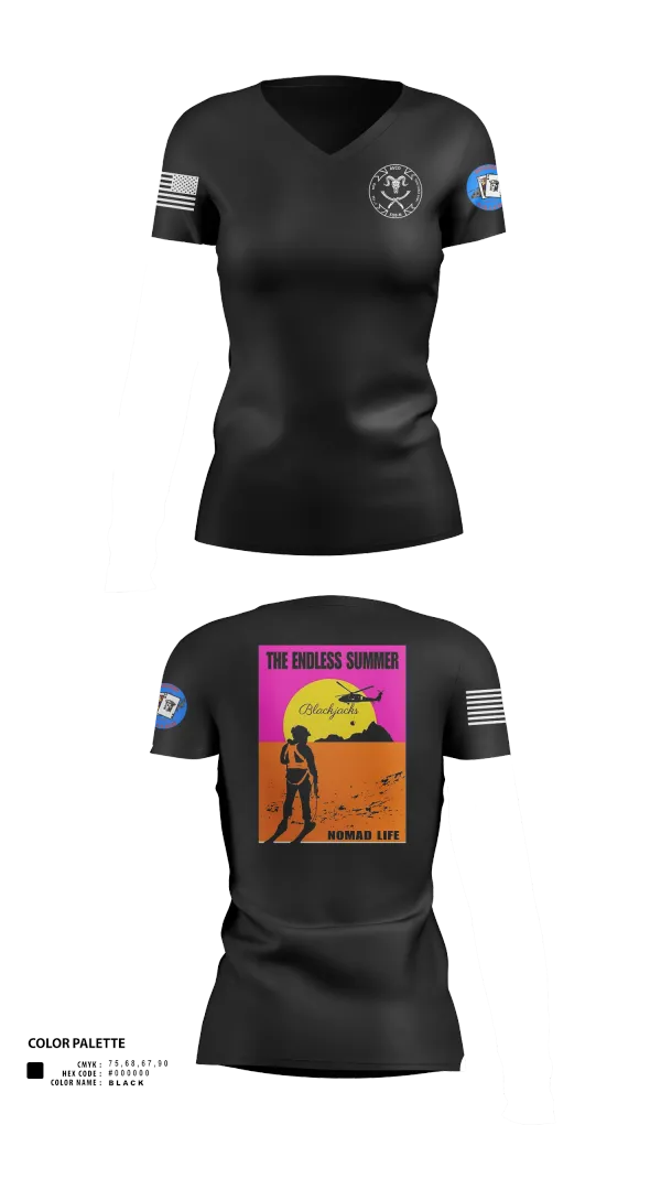 Womens Short Sleeve Vneck Shirt, A co 2-4GSAB, Army, Teamtime, Team time, sublimation, custom sports apparel, team uniforms, spirit wear, spiritwear, sports uniforms, custom shirts, team store, custom team store, fundraiser sports, apparel fundraiser