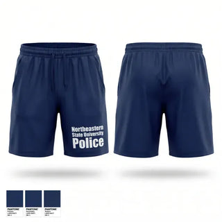 Athletic Shorts With Pockets, Northeastern State University Police, Police, Teamtime, Team time, sublimation, custom sports apparel, team uniforms, spirit wear, spiritwear, sports uniforms, custom shirts, team store, custom team store, fundraiser sports, apparel fundraiser