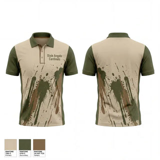 Short Sleeve Performance Polo, Dixie Angels Cardinals, Softball, Teamtime, Team time, sublimation, custom sports apparel, team uniforms, spirit wear, spiritwear, sports uniforms, custom shirts, team store, custom team store, fundraiser sports, apparel fundraiser