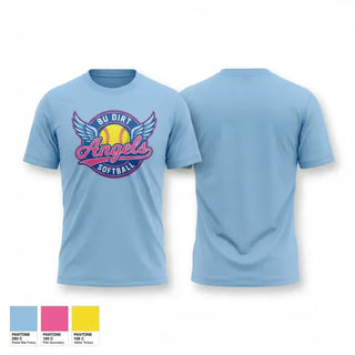 Short Sleeve Performance Shirt, Dirt Angels, Softball, Teamtime, Team time, sublimation, custom sports apparel, team uniforms, spirit wear, spiritwear, sports uniforms, custom shirts, team store, custom team store, fundraiser sports, apparel fundraiser