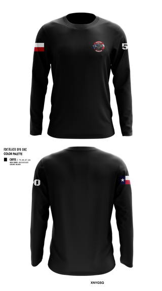 Long Sleeve Performance Shirt, Goon 50, Fire Department, Teamtime, Team time, sublimation, custom sports apparel, team uniforms, spirit wear, spiritwear, sports uniforms, custom shirts, team store, custom team store, fundraiser sports, apparel fundraiser