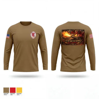 Long Sleeve Performance Shirt, 3-13th 66th FSC, Army, Teamtime, Team time, sublimation, custom sports apparel, team uniforms, spirit wear, spiritwear, sports uniforms, custom shirts, team store, custom team store, fundraiser sports, apparel fundraiser
