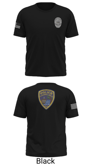 Old School Cotton Feel Shirt, Cuyahoga Falls Police Department, Police, Teamtime, Team time, sublimation, custom sports apparel, team uniforms, spirit wear, spiritwear, sports uniforms, custom shirts, team store, custom team store, fundraiser sports, apparel fundraiser