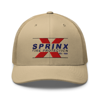 SPRINX FIRE PROTECTION 22334846 Retro Trucker Hat | Yupoong 6606