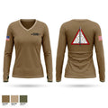 Shasta County Sheriff’s Office SWAT Women's Long Sleeve V-neck Shirt - 1