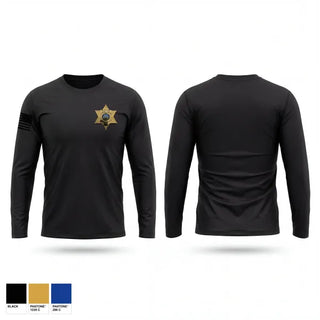 Long Sleeve Performance Shirt, Upshur County Sheriff’s Office, Police, Teamtime, Team time, sublimation, custom sports apparel, team uniforms, spirit wear, spiritwear, sports uniforms, custom shirts, team store, custom team store, fundraiser sports, apparel fundraiser