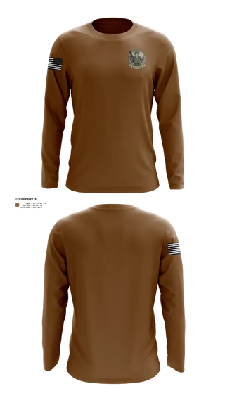 Long Sleeve Performance Shirt, 163rd OD Co, , Teamtime, Team time, sublimation, custom sports apparel, team uniforms, spirit wear, spiritwear, sports uniforms, custom shirts, team store, custom team store, fundraiser sports, apparel fundraiser